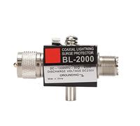CHICIRIS Scaricatore Coassiale 400W Protezione da Sovratensione a Basse | Materiale in ferro resistente, facile da installare, prestazioni ad alta frequenza, per costruire antenne