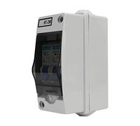 CHICIRIS Scatola di Distribuzione Dell'energia Impermeabile MCB A 2 Poli Ad Alto Potere di Interruzione per la Protezione Dell'illuminazione Negli Edifici per Uffici 230 V 6 A 16 A