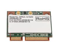 CHICIRIS Scheda di Rete AR9382 Mini PCIE WiFi Plug and Play per 7 8 8.1 10, Trasmissione 300Mbps per ISUS Hasee Mini PCIE Scheda Wireless Circuito Stampato