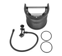 CHICIRIS Schermo Isolante per Microfono, Parabrezza in Plastica Nera per Streaming Live, Protezione Professionale per Podcaster e Musicisti