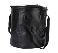 CHICIRIS Secchio per acqua pieghevole da 20 l, portatile, contenitore per acqua pieghevole per campeggio, escursionismo, pesca, con valvola di uscita, cerniera anti fuoriuscita