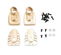 CHICIRIS Sede Dell'assale Posteriore per Auto RC, Sede Dell'assale Posteriore in Ottone 1 Coppia con Installazione Stabile, Supporto del Telaio Simmetrico per Axial AXP8 Gilamon 1/8