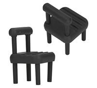 CHICIRIS Sedia per casa delle bambole, 10 pezzi 1 12 sedie in miniatura per mobili della casa delle bambole ricchi dettagli in miniatura, set di sedie da pranzo per oggetti di scena