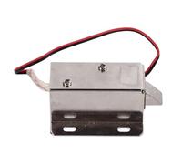 CHICIRIS Serratura Elettromagnetica, Serratura per Armadio DC 12V Dal Design Sottile e Impermeabile con Controllo Elettronico per il Controllo Dell'accesso Alla Porta del Cassetto (12V)