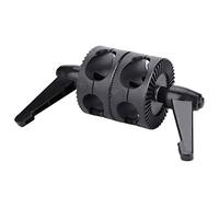 CHICIRIS Servitore Riflettore a Doppia Ruota Ad Alta Resistenza Adattatore per la Luce del Rotatore Regolabile per il Ritratto e la Fotografia di Natura Morta