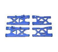 CHICIRIS Set Bracci Sospensione Anteriori Posteriori RC, Lega di Alluminio per Auto Mojave 4X4 4S 1/8 RC, con Prestazioni Migliorate e Vibrazioni Ridotte (BLUE)