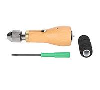 CHICIRIS Set Cucitore a Mano Completo di Strumenti da Cucito per Artigianato in Pelle, Manico in Legno di Faggio, Riparazione di Tessuti Spessi, Tela, 1 Set per Appassionati