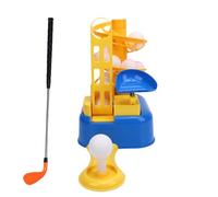 CHICIRIS Set da Gioco con Palla da Club per Bambini al Coperto, Design Modulare per Il Colpo del Piede con Giocattolo Sportivo per Bambini Portatile per Giochi All'aperto al Coperto con (Blue)