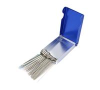 CHICIRIS Set di 22 Lime per Pulizia Ugelli Punta Saldatura Gas, Accessori in Acciaio Inossidabile per Saldatura e Taglio, Comoda Scatola in Alluminio, Adatta per Ugelli di