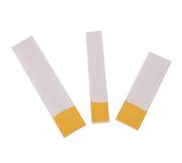 CHICIRIS Set di 3 Sordina per Pianoforte in Feltro con Zeppa in Feltro Arancione Bianco in per Pianoforte in 3 Dimensioni per l'isolamento delle Corde Durante l'accordatura del da Parte di Tecnici
