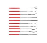 CHICIRIS Set di Lime Diamantate, 10 Pezzi Utensili Abrasivi a Forma Speciale per Acciaio Ceramica Cuscinetti in Vetro Stampi Ingranaggi Pezzi da Lavorare, con Impugnatura Antiscivolo