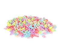CHICIRIS Set di Perline Distanziatrici con Lettere Colorate Squisiti Accessori Fai da Te per la Creazione di Gioielli, 500 Pezzi per Bracciali, Collane e Oggetti di Artigianato