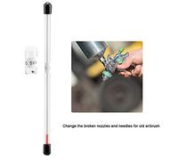 CHICIRIS Set di Sostituzione Dell'ugello e Dell'ago dell'Aerografo. Resistente Placcatura in Rame in Acciaio Inossidabile per Condizioni di Aerografo per Artisti (0,5 mm)