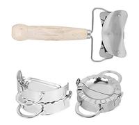 CHICIRIS Set di Stampi per Gnocchi in Acciaio Inossidabile Utensili da Facili da Usare per Varie Ricette di Gnocchi Cucinati in Casa