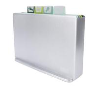 CHICIRIS Set di Taglieri con Codice Colore da 4 Pezzi, Taglieri in Plastica con Cuscinetti Antiscivolo e Ripiano, 11,8 X 9 Pollici, per la Preparazione di Alimenti in, Carne, Verdure,