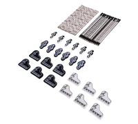 CHICIRIS Set Gomme Per Matite, Design Della Tastiera Del Pianoforte In Bianco A Tema Musicale Matite Esagonali In Legno Con Gomme In Gomma Premium, Per La Scuola, La Scrittura A Casa, I