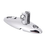 CHICIRIS Set Hardware Bimini Top Cerniera per Montaggio Laterale sul | Tappo Terminale Marino con Viti, Resistente Alla Nebbia Salina per Yacht e Barche da Pesca, Preforato per Scafi in Legno o