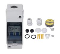 CHICIRIS Sezionatore DC, 40A 1000V IP65 Isolatore Solare Fotovoltaico Impermeabile con Copertura Trasparente per Pannello Solare Connesso alla Rete off Grid Uso Domestico