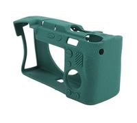 CHICIRIS Silicone Camera -Assorbimento di Shock Flessibile in Cabinetto Non -lip Copertura Protettiva per la Pelle per A7CII A7Crcr (GREEN)