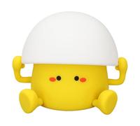 CHICIRIS Silicone Egg Night Light Cozy Design for Kids Room, Rechargeable