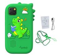 CHICIRIS Smart Phone per Bambini con Touchscreen da 2,8 Pollici con Memoria da 32 GB, 18 Giochi Educativi, Fotocamera, Lettore MP3 MP4, Regalo di Compleanno per Ragazzi e Ragazze (GREEN)