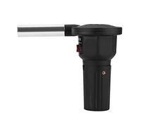 CHICIRIS Soffiatore per Barbecue, Soffiatore Antincendio in Plastica Premium in Acciaio Inossidabile Leggero, Portatile, Nero, per Barbecue a Carbonella, Picnic all'aperto