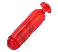 CHICIRIS Sonagli a Tubo con Inserto per Esca da Pesca da 50 Pezzi 21 Mm, il Suono della Sfera in Acciaio Inossidabile Attira i Pesci, Materiale in PVC Leggero, con Design Durevole, per (rosso)