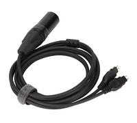 CHICIRIS Sostituire il Cavo per HD600 con Connettore Maschile XLR a 4 Pin, Cavo di Aggiornamento del Bilancio delle Cuffie Lungo 4,9 Piedi per HD650 HD600 HD580 HD660S HD58X HD565 HD545 HD535 HD6XX