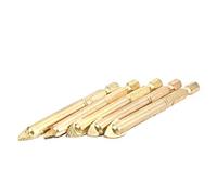 CHICIRIS Speer Ski Bit Set 10 Pezzi Cemento Materiale Carbido Gambo Esagonale per Perforare Piastrelle in Ceramica in Legno di Vetro 6 Mm a 12 Mm di Diametro (#3)
