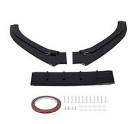 CHICIRIS Spoiler per Labbra Paraurti Anteriore STURDY CHIC, Migliora la stabilità per il 6C 2015-2018, Materiale ABS, Installazione Dell'adesivo a Vite (nero lucido)
