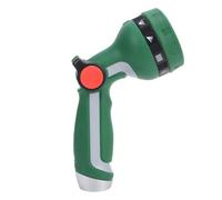 CHICIRIS Spruzzatore D'acqua da Giardino Design Ergonomico a Tenuta Stagna Facile Irrigazione e Lavaggio Dell'auto Spruzzatore per Tubo Flessibile da 3/4 Pollici Multifunzionale in Lega di Zinco Verde