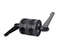 CHICIRIS Staffa di Supporto per Riflettore con Rotatore a Doppia Ruota Facile Regolazione Dell'angolo di Luce, Accessorio Fotografico per Supporto Luce, Portatile e Durevole, Adatto per gli