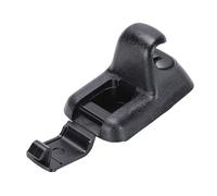CHICIRIS Staffa per Clip per Gancio per Visiera Parasole Supporto per Clip per Supporto per Visiera in Plastica Nera OEM 1RF14DX9AB Sostituzione Sinistra o Destra per Caricabatterie Driver dal 2011