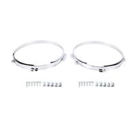 CHICIRIS Staffa per Fari, 1 Paio di Fari di Montaggio Farmatura Farco Anello di Fissaggio Felanco Fepro di Mantenimento STC3018 CHEZEL CHROME CHROME CHROME Sostituzione per