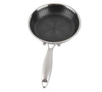 CHICIRIS Stainless Steel Nonstick Frying Pan, Durable Design, Dishwasher