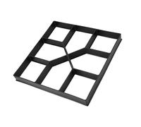 CHICIRIS Stampo per Finitrice in Cemento Alla Moda, Vari Disegni, Durevole, Riutilizzabile, Ideale per Realizzare Pietre Miliari per Strade, Balconi, Casa, Matrimoni, Hotel, Pub (, 40 X 40 cm)