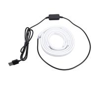 CHICIRIS Striscia Luminosa Sincrona per Schermo RGB per Display da 27 Pollici Striscia LED Ambientale per Giochi per Computer, 65 Perline LED per Sala Giochi, Installazione Semplice, Plug & Play