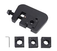 CHICIRIS Strumento di Crimpatura, Strumento di Crimping Manuale del Kit per Crimper AC Impostato per 5/16-5/8 Pollici con Base per R134A R12 R22 R502 Sistemi di Refrigerante