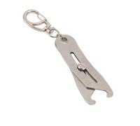 CHICIRIS Strumento Portachiavi per la Ricerca Precisa della Dimensione del Bullone per un Utilizzo Versatile Design Compatto in Acciaio Inossidabile 8,5x3,2 Cm