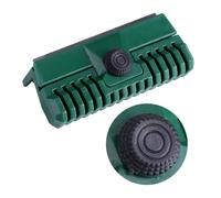 CHICIRIS Strumento Universale per Affilare la Barra di Guida della Catena della Motosega in Acciaio Fine Universale per Giardinieri in Plastica Verde 11x6x4 Cm