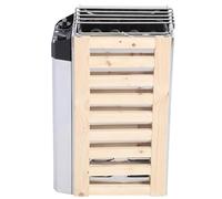 CHICIRIS Stufa per Sauna Ad Alta Efficienza da 3KW per Sauna 220V, Aspetto Compatto e Bello, Adatta per Piscina Coperta, 19,9 X 12,6 X 8,1 Pollici