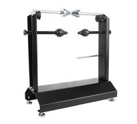 CHICIRIS Supporto per Equilibratrice per Ruote per Moto, Strumento di Equilibratura per Ruote in Acciaio al Carbonio per Carichi Pesanti con Coni di Centraggio Regolabili e Puntatore di