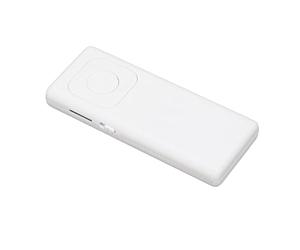 CHICIRIS Supporto per lettore MP3 senza perdite, 64 G, piccolo lettore musicale portatile per il lavoro di studio, relax (WHITE)