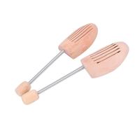 CHICIRIS Supporto per Scarpe in Legno Antirughe, Tendiscarpe per Uomo e Donna, Previene la Deformazione, Adatto a Tutte le Taglie, Colonna a Molla Inclusa (43 44)