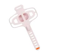 CHICIRIS Supporto per Telefono Regolabile per Manubrio, Design a Sgancio Rapido, Stabile e Antiurto, Montaggio Versatile con Cinghie Elastiche, Ideale per Biciclette, Scooter, Silicone (PINK)