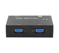 CHICIRIS Switcher Splitter VGA 2 in 1 Uscita Facile Connessione Al Display LED da Esterno, Supporta la Trasmissione del Segnale a Lunga Distanza, Processo di Installazione Semplice, Ideale per