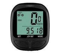 CHICIRIS Tachimetro da Ciclismo Cablato Computer da Ciclismo LCD Impermeabile con 15 Funzioni ABS Misura velocità Distanza Tempo di Guida per Bici da Strada da Montagna