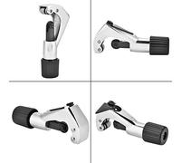 CHICIRIS Tagliacavi Elettrici Spellafili Manuali con profondità Regolabile della Paletta/ala, per Elettricisti, Metallo + Plastica