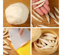 CHICIRIS Tagliere per Gnocchi in Plastica, Macchina per Maccheroni con Mattarello per Utensile per Pasta da