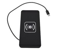 CHICIRIS Tappetino di Ricarica Wireless per Auto da 20 W, Caricabatterie Rapido Magnetico Compatibile con Note 10, con Cavo USB C e Design Antiscivolo, per Auto, Casa, Ufficio